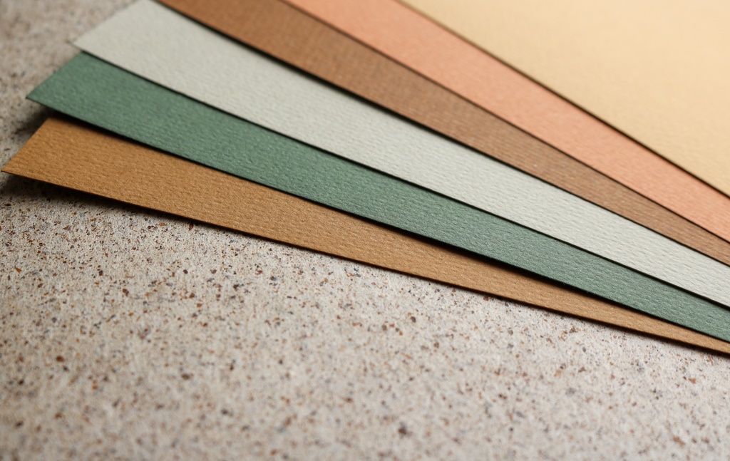 Coated vs. Uncoated Paper: What’s the Difference? 3 Uncoated paper in different colours
