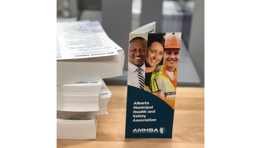 How to Design Custom Brochures Using Canva 1 Brochure for the Alberta Municipal Health and Safety Association