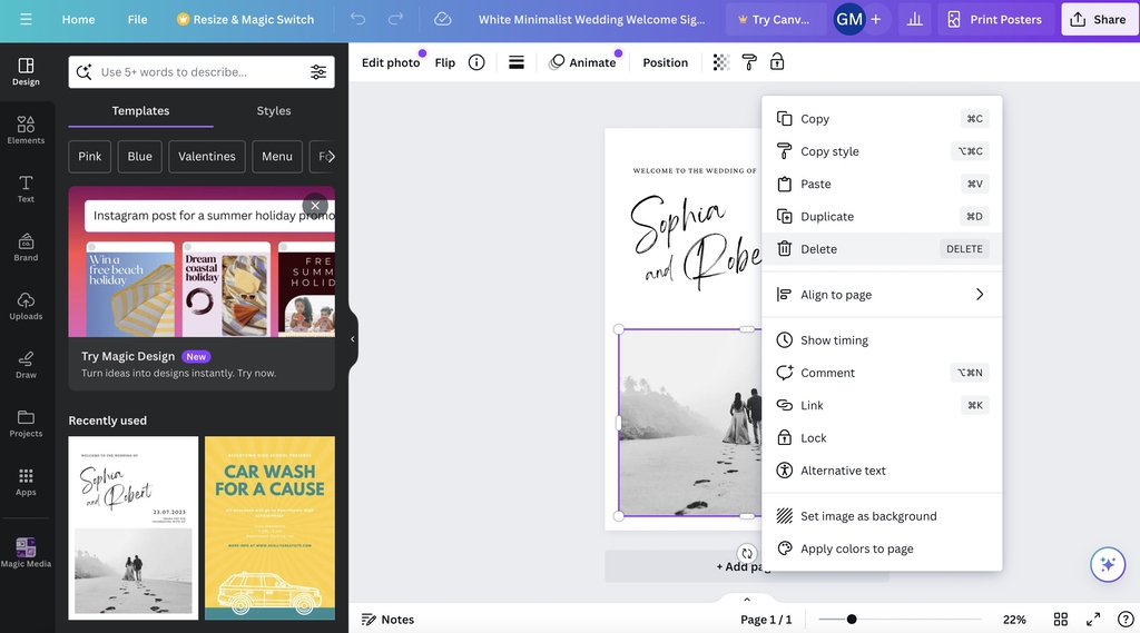 Adding custom images to coroplast sign