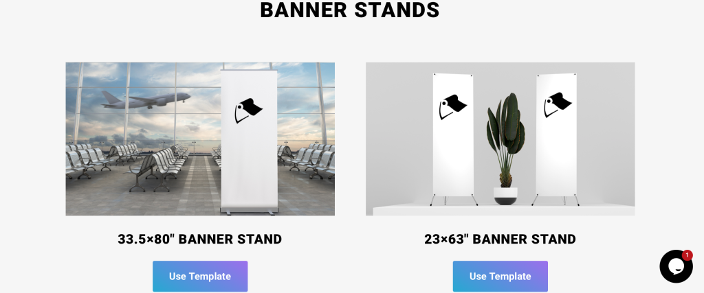 How to Design a Roll Up Banner Stand in Canva 2 Banner stand Canva templates created by Little Rock Printing