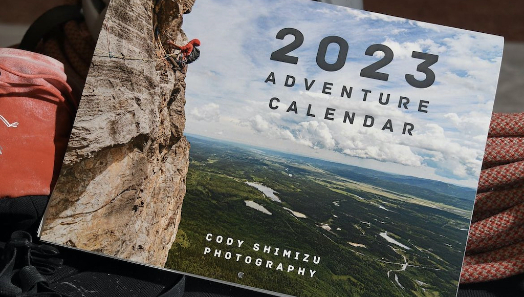 Little Rock vs. Walmart for Printing Documents 2 2023 adventure calendar featuring Cody Shimizu Photography printed by Little Rock Printing