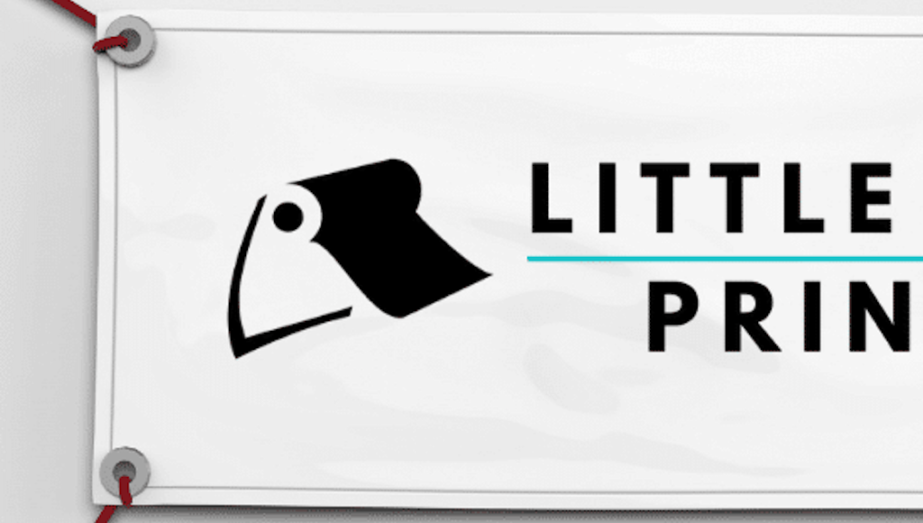 Example of a large outdoor banner by Little Rock Printing
