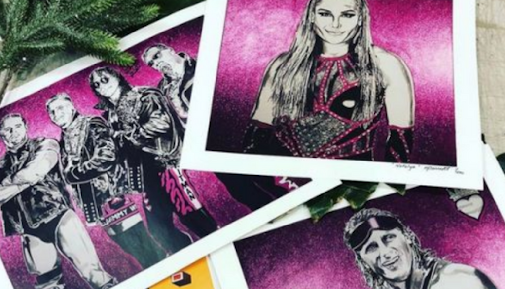 Printing Art Prints: A Step-By-Step Guide 3 A variety of wrestling art print designs printed by Little Rock Printing